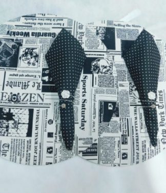 Souplast com Estampa de Jornal