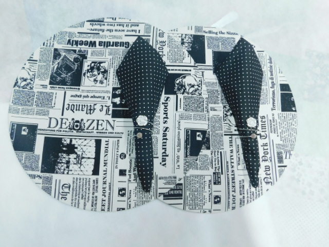 Souplast com Estampa de Jornal