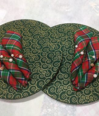 Souplast com Estampa Verde de Natal