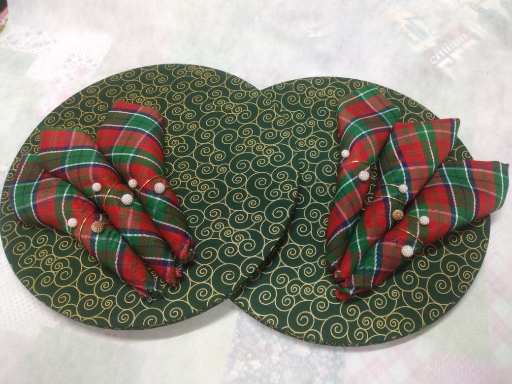 Souplast com Estampa Verde de Natal