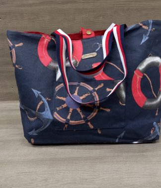 Bolsa Dupla Face em Tecido Impermeável