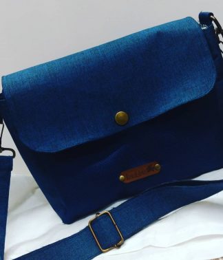 Bolsa Azul em Nylon