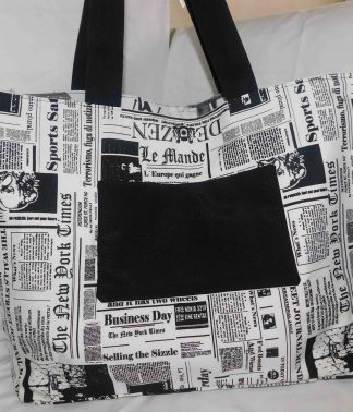bolsa de jornal (sob encomenda)
