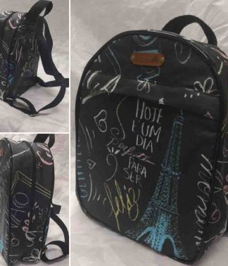 Bolsa Mochila em Tecido Impermeável