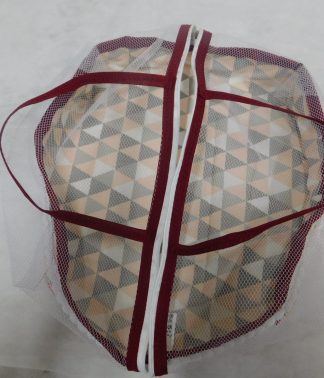 Cesto de Pão com Estampa de Cupcake