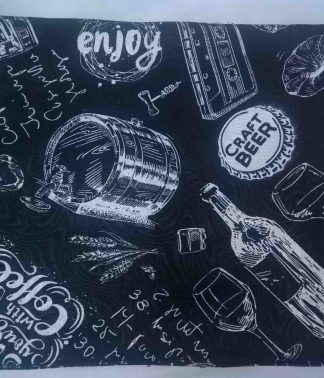 jogo americano cerveja preto