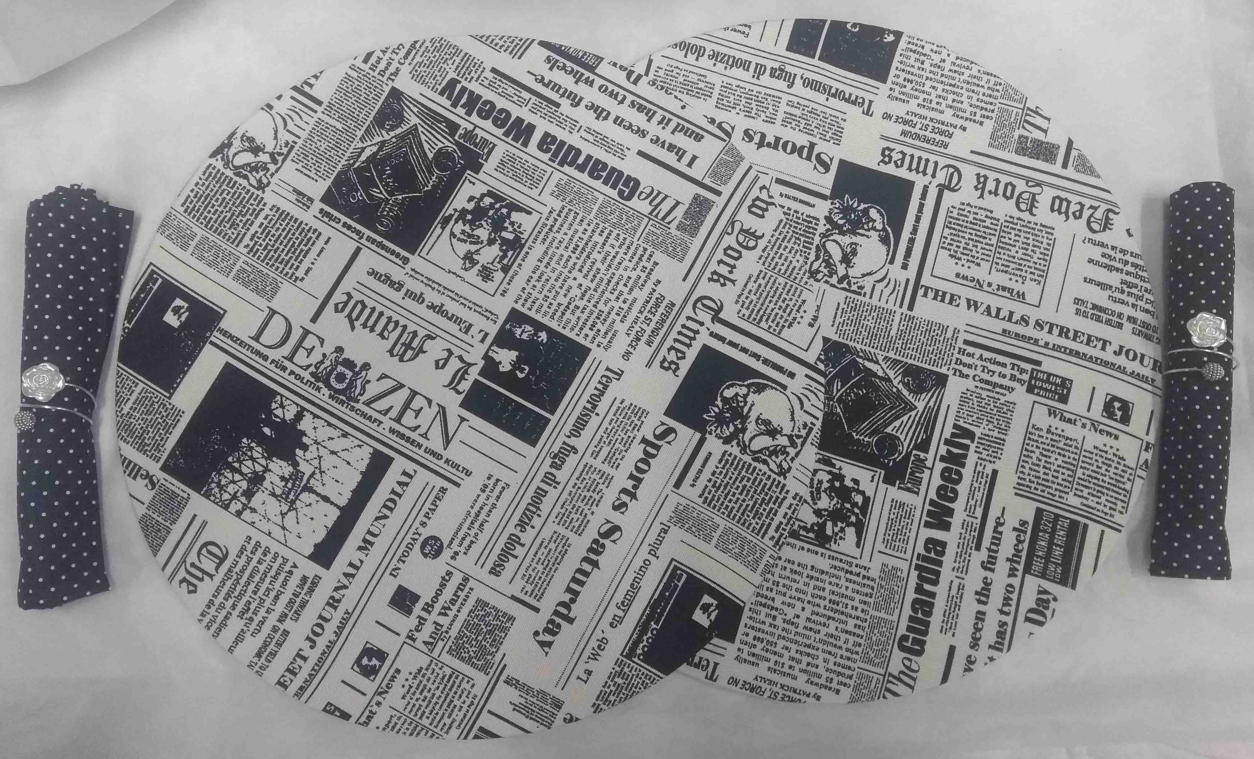 Souplast com Estampa de Jornal - Imagem 2