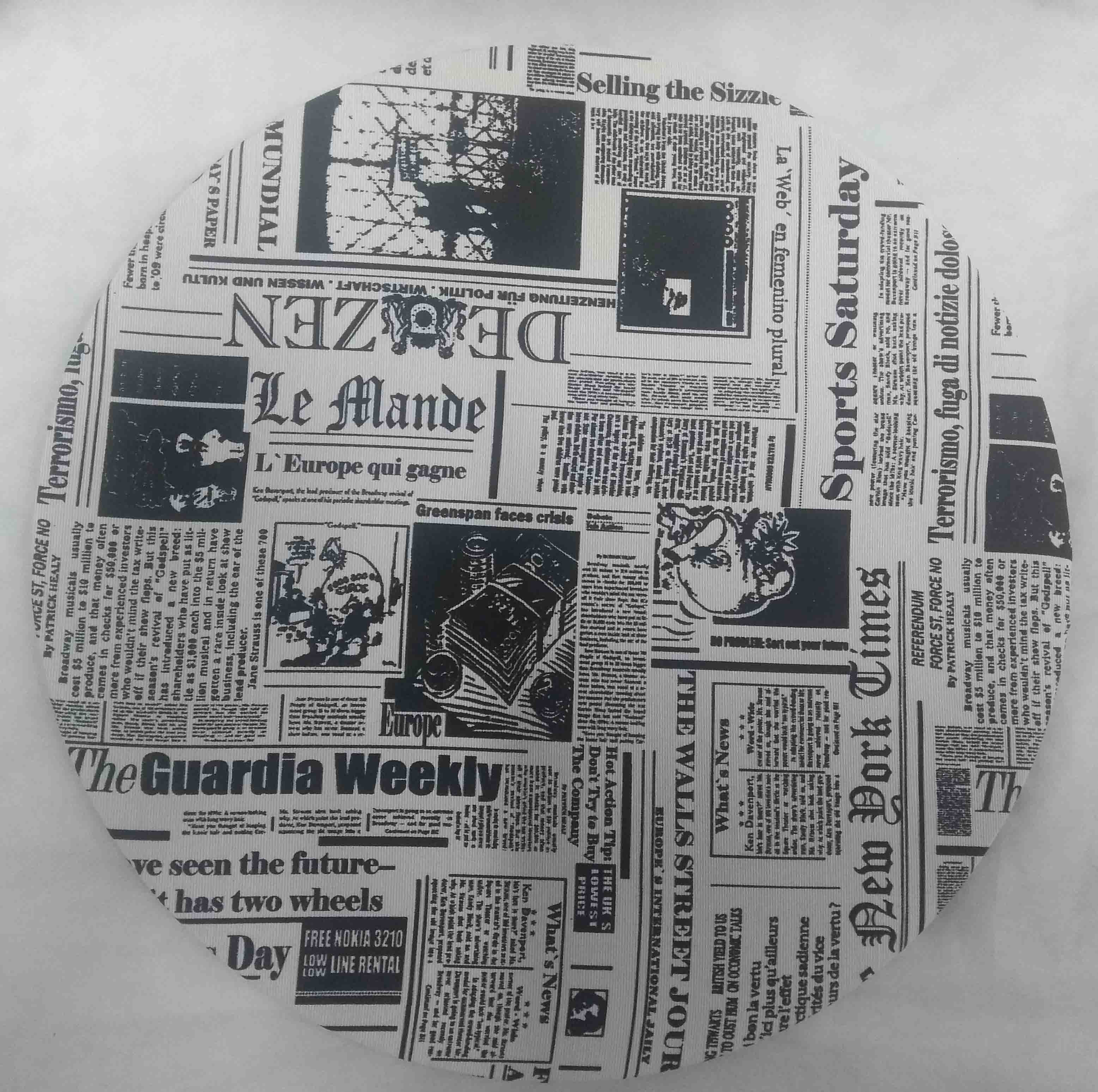 Souplast com Estampa de Jornal - Imagem 3