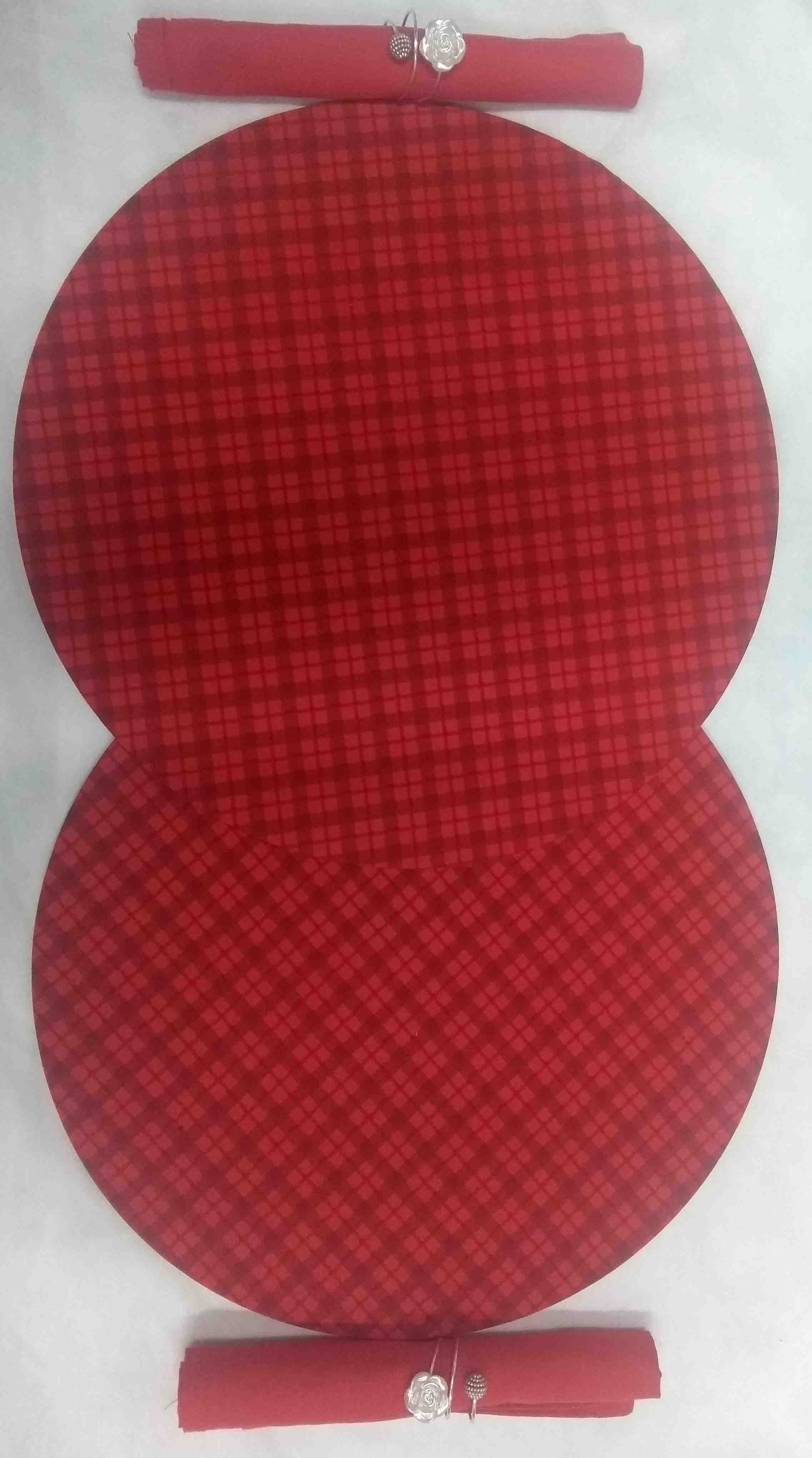 Souplast com Estampa Vermelha Xadrez - Imagem 3
