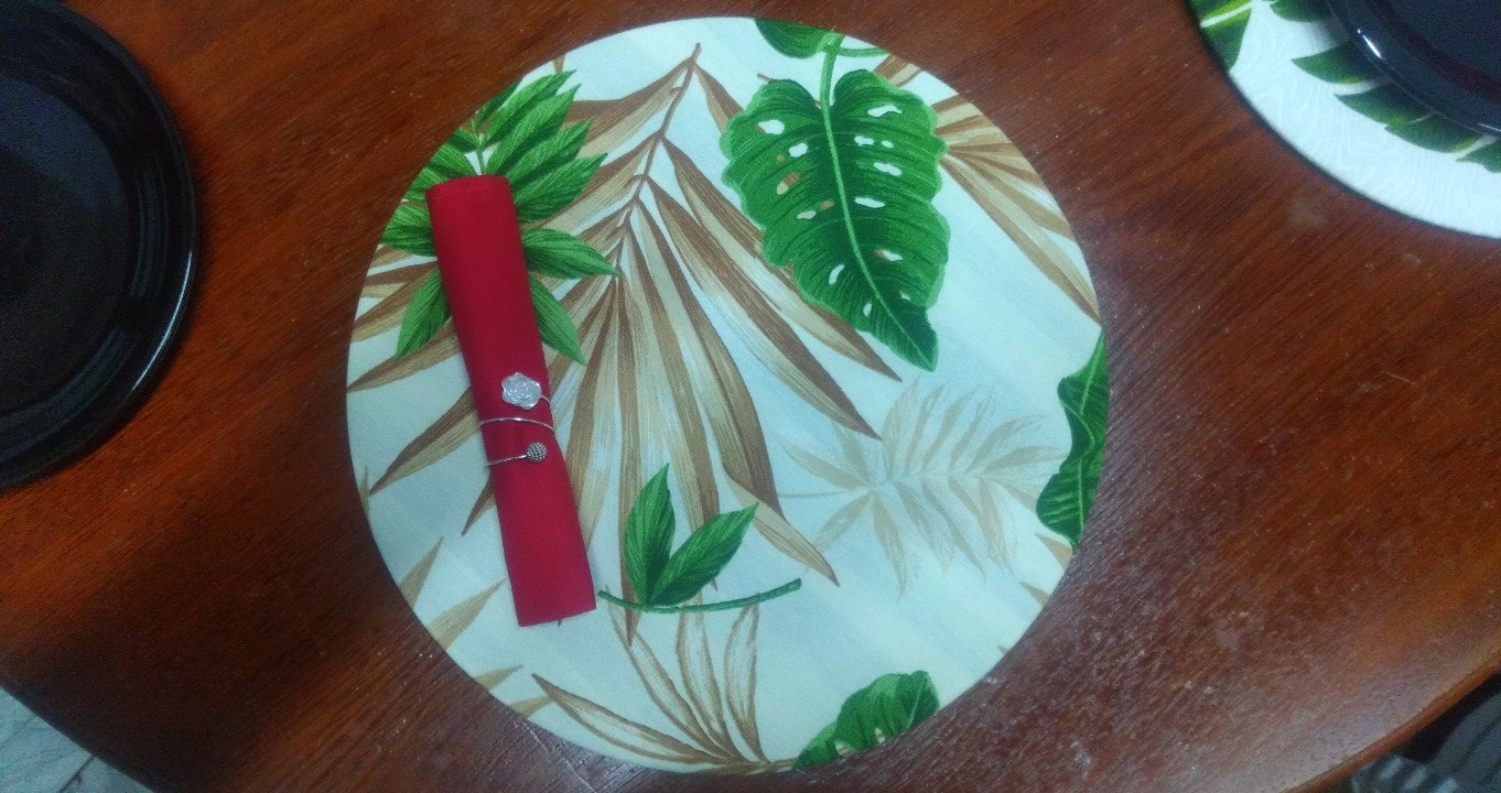 Sousplat com Estampa Costela de Adão - Imagem 2
