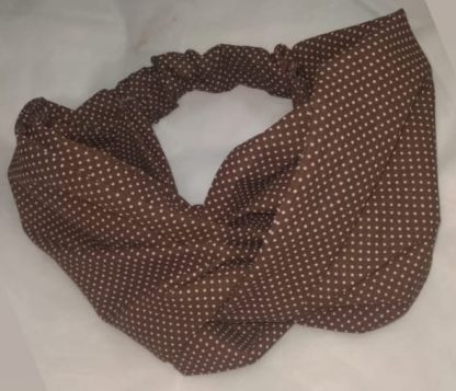 Faixa de Cabelo em Tecido Marrom com opções de Estampas - Image 2