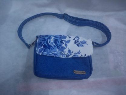 Bolsa Azul Jeans em Tecido Impermeável - Image 3