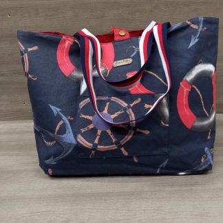 Bolsa Dupla Face em Tecido Impermeável