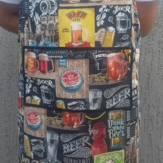 Avental com Estampa de Cerveja Colorido