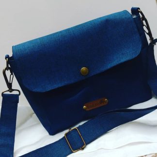 Bolsa Azul em Nylon