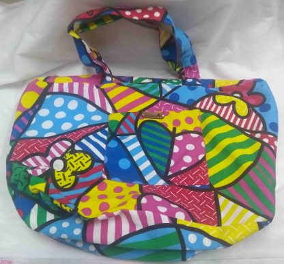 Bolsa em Tecido Estampa Romero Brito