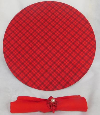 Souplast com Estampa Vermelha Xadrez - Imagem 5